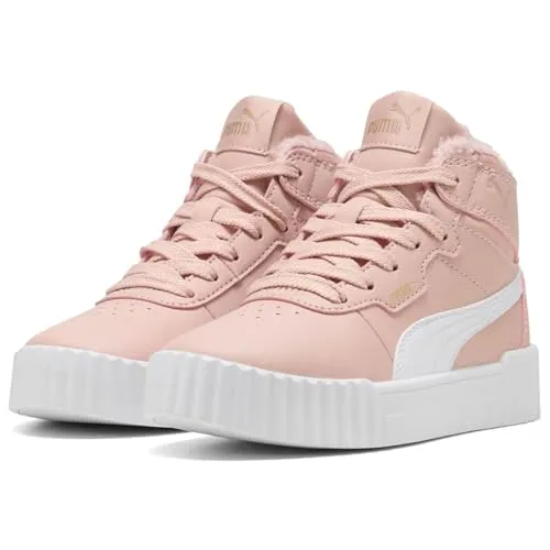 PUMA CARINA 3.0 MID WTR PS Sneaker, Gr. 31, rose quartz in grau von PUMA