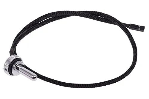 Alphacool Sensor Eiszapfen Temperatursensor Stecker G1/4, Chrom