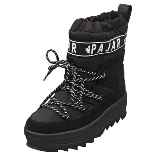 Pajar Women's Galaxy Winterschuhe 39 - Wasserdichte und isolierte Winterboots in Schwarz/Grau, ideal für Freizeitaktivitäten. Komfortabel und warm für kalte Tage – jetzt im Bergfreunde.de Online-Shop entdecken!