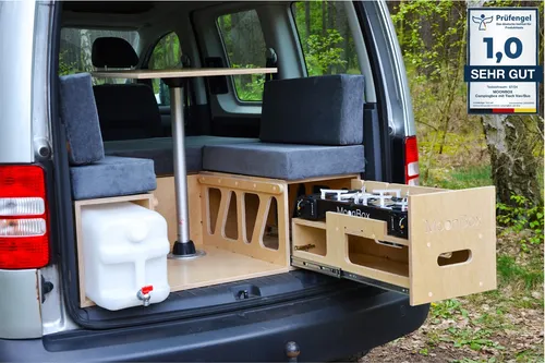 Moonbox Campingbox Schlafsystem Campingküche VW Van Modify Typ 115 UV-Lack