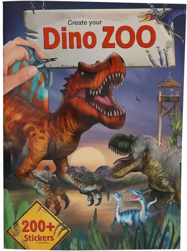 Depesche 13606 Create your Dino Zoo - Stickerbuch NEU OVP+