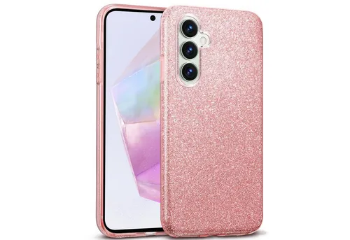 CoolGadget Handyhülle Glitzer Glamour Hülle für Samsung Galaxy A55 5G 6,6 Zoll, Slim Case mit Glossy Effect Schutzhülle für Samsung A55 5G Hülle