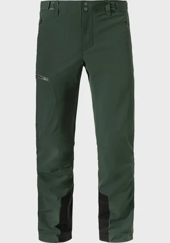 Schöffel Herren Matrei Softshell Hose XXL in Grün - Wanderhose aus wasserdichtem Softshellmaterial, ideal für Skitouren und Schneeschuhwanderungen, bietet optimalen Schutz und Bewegungsfreiheit.