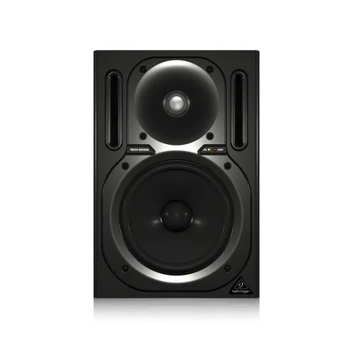 Behringer B 2030A TRUTH - Kompakter 2-Wege Nahfeldmonitor - Lautsprecher & Subwoofer mit ultra-linearer Frequenzgang von 50 Hz bis 21 kHz und zwei separaten Endstufen für dynamischen Sound, ideal für Homerecording und Surround-Setups.
