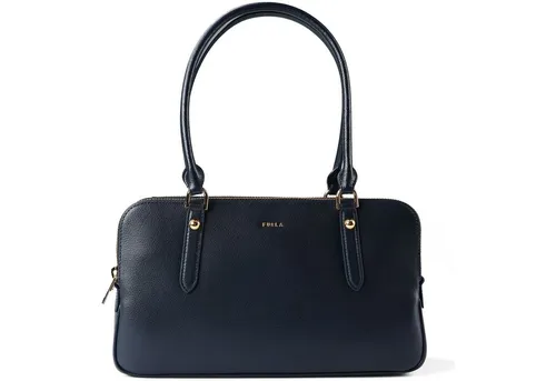 Furla Giulia Schultertasche aus Leder 35 cm in Blau - Elegante Furla Giulia Schultertasche aus hochwertigem Leder, ideal für den täglichen Gebrauch. Stilvoll und praktisch – der perfekte Begleiter für jede Gelegenheit.