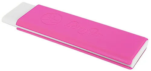 Läufer Kunststoff-Radierer Pocket 2 pink