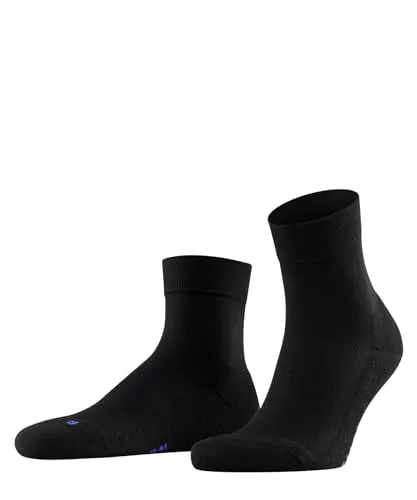 FALKE Unisex Socken Cool Kick U Sso weich atmungsaktiv schnelltrocknend einfarbig 1 Paar, Schwarz Black 3000, 39-41