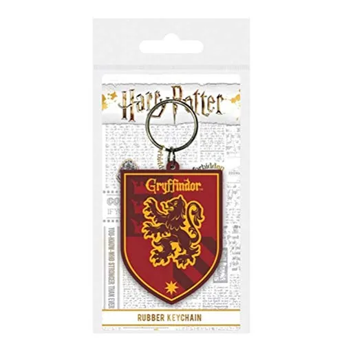 Pyramid RK38693C Rubber Keychains - Harry Potter (Gryffindor), 4.5 x 6 cm