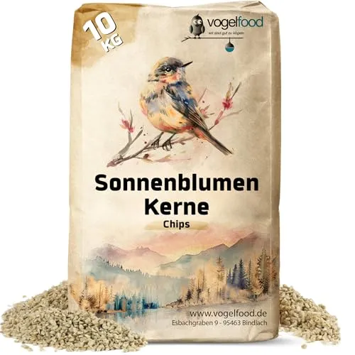 Vogelfood Sonnenblumenkerne geschält gebrochen 10 kg