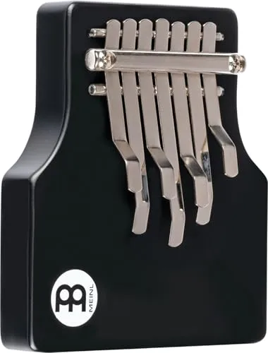 Meinl Regular Kalimba KA7-M-BK Medium Black - Sonstige Folklore & Welt, ergonomische Form und Zungen aus verchromtem Stahl für einen klaren Klang – ideal für kreative Musikstunden!