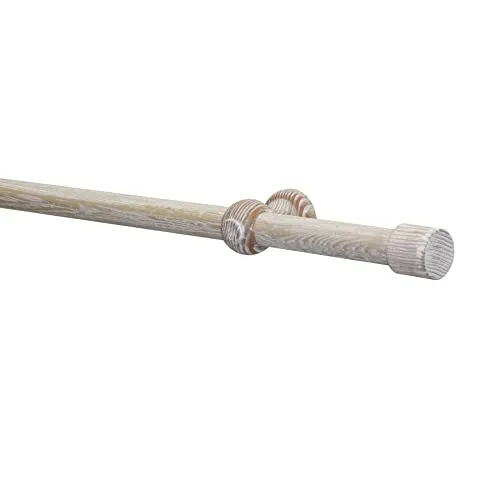 Produktbild Gardinia Holz-Gardinenstangen-Set Shorty 1-Lauf Ø 25 mm