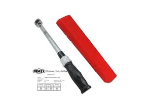 FAMEX 10865 Profi Drehmomentschlüssel 12,5 mm (1/2-Zoll)-Antrieb, 40-210 Nm - Handwerkzeuge & Handgeräte – Präziser Drehmomentschlüssel für sicheres Anziehen von Schrauben, verhindert Beschädigungen durch Über- oder Unterdrehen.