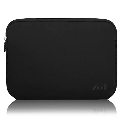 AIPIE Laptoptasche 15 15.6 Zoll Stoßfest 38x27x2.5 CM Laptop Notebook Tasche Aktentasche Herren Business Laptophülle Kompatibel Acer, Asus, Dell, Lenovo Sleeve Case Hülle Schutzhülle Schwarz 15,6 Zoll