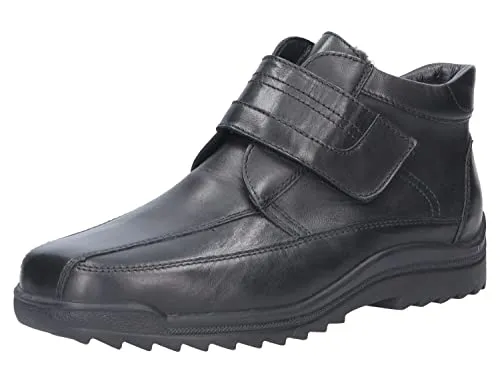 Waldläufer Adult 613901 schwarz Gr. 44,5 - Wanderschuhe mit herausnehmbarem Fußbett, ideal für lose Einlagen. Flexibel und profiliert für optimalen Laufkomfort, perfekt für lange Wanderungen.
