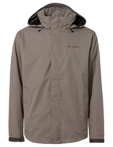 VAUDE Herren Funktionsjacke Escape Light - Wanderjacke aus nachhaltigen Materialien, wasser- und winddicht, mit praktischem Kapuzensystem und anpassbaren Abschlüssen für optimalen Tragekomfort.