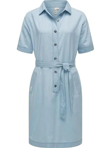 Produktbild Ragwear Damen Sommerkleid Rozyna Denim YOUMODO Light Blue Denim Gr. L
