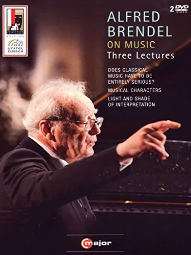 DVD Alfred Brendel - On Music (3 Lectures) - Klassik DVD mit 3 faszinierenden Vorträgen von Alfred Brendel über Musik, ideal für Musikliebhaber und Einsteiger.