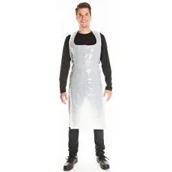 HYGOSTAR® Einwegschürze PE, geblockt - 40 my 2325 , 1 Karton = 10 Packungen= 500 Stück, Maße: 110x75cm