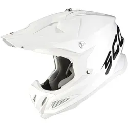 Scorpion VX-22 Air Solid Motocross Helm in weiß von Scorpion