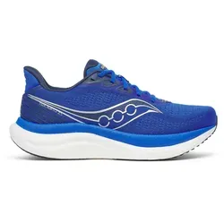 Saucony Triumph 23 Herren Laufschuh - Lapis/Silver, Größe 44 - Laufschuhe mit ultraleichter PWRRUN PB-Mittelsohle für maximalen Komfort und Dämpfung, ideal für lange Läufe auf Straße und Freizeit.