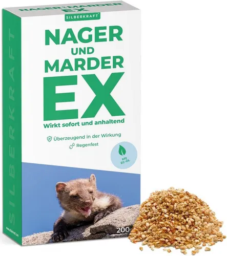 Silberkraft Vergrämungsmittel Ratten, Marder & Nager Ex Granulat