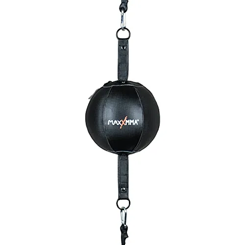 MaxxMMA Doppelend-Speedball, Box-Speedball, Reflex-Ausweichball, Punching-Speedball, MMA-Trainingsball, inklusive Pumpe, Schnüren und Ringverriegelung