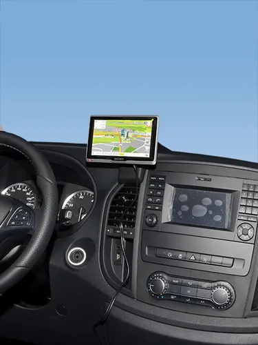 KUDA Handy Halterung 5905 passend für VW / Volkswagen T6 Transporter ab 2015
