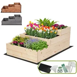 Modo24 Hochbeet ZP07 Kräuterbeet aus Kiefernholz