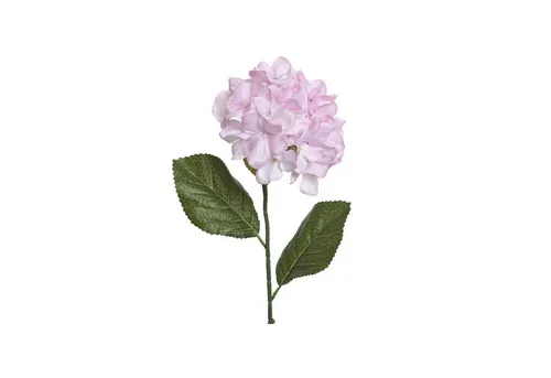 Kunstblume Hortensie am Stiel Kunstblume Stielblume künstliche Dekoblume H: 66cm, MARELIDA, Höhe 66 cm