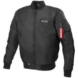 Büse Kingman Textiljacke - Schwarz - Größe 50 - Motorradjacke mit 3 Außentaschen, entnehmbaren Protektoren und atmungsaktivem Netzinnenfutter für optimalen Schutz und Komfort beim Fahren.
