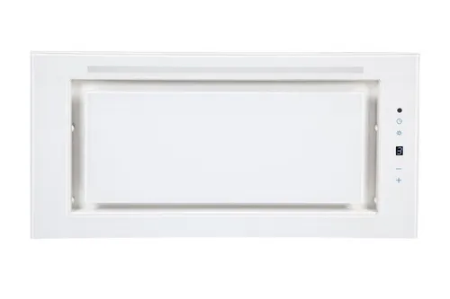 NEUHEIT 2017 Deckenhaube 60cm Einbau Haube EEK:A 850m³/h Lüfterbaustein Weißglas