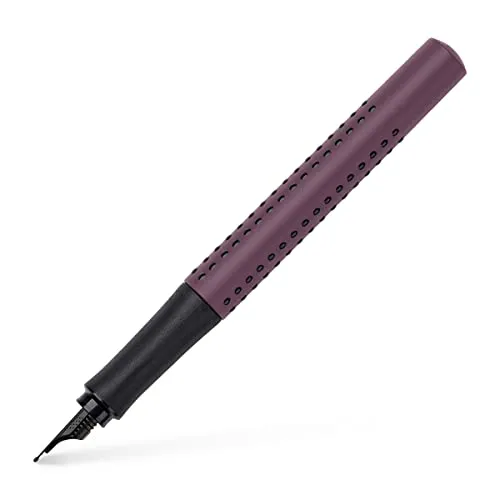 Faber-Castell 140870 - Füller Grip Edition, berry, Federbreite F, 1 Stück