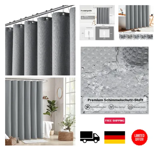 Duschvorhänge Grau von BTTN