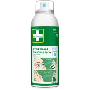 Cederroth Wundspray Wund- und Augenspray, 150ml, zur Wundreinigung, antiseptisch, steril