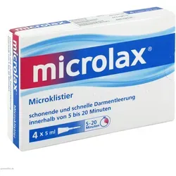 Microlax Rektallösung Klistiere 4 St von Emra-Med