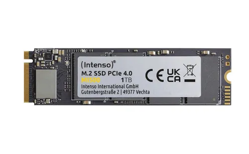 Intenso MI500 1 TB NVMe SSD - PCIe 4.0 Gen4x4, blitzschnelle 5300 MB/s Lesegeschwindigkeit für Gaming und kreative Anwendungen