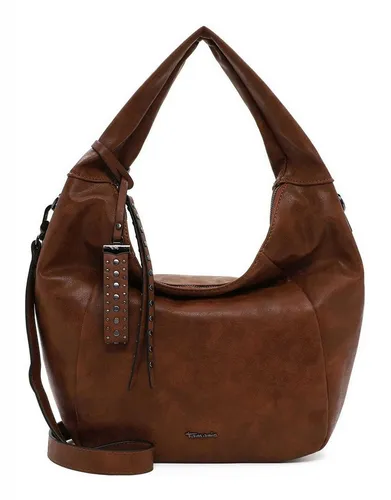 Tamaris Celie Handbag - Stylische Handtasche mit abnehmbarem Schulterriemen, ideal für den Alltag. Geräumiges Hauptfach und schickes Design in Cognac, das Ihren Look aufwertet.