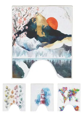 Arteneur Badematte Badematten, rutschhemmend, Polyester