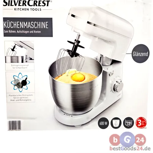 SILVERCREST® Küchenmaschine »SKM 600 B2« von SILVERCREST