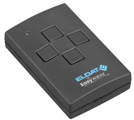 ELDAT RT30E5004-01-22K Handsender 4-Kanal - Handsender für universelle Anwendung, kompatibel mit Easywave-Empfängern, ideal für die Steuerung von Geräten in jedem Betriebsmodus.
