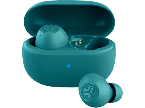 Go Pop ANC Bluetooth Kopfhörer - Kabellos TWS mit 7 h Laufzeit (Türkis) - Kopfhörer mit aktivem Noise Cancelling, IP55 wasserfest und ideal für Musik und Anrufe unterwegs.