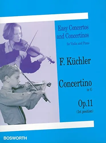 Easy Concertos and Concertinos for Violin and Piano: Concertino in G: Op. 11 (1st Position)