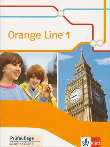 Orange Line 1: Schulbuch Klasse 5 in weiß von Ernst Klett Verlag