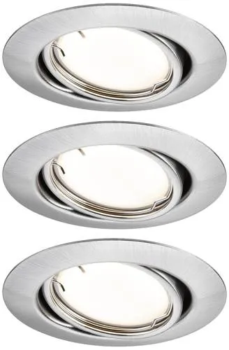 Paulmann LED Einbauleuchte Smart Home Zigbee Base 3er Set - Einbauleuchten mit Zigbee-Steuerung, dimmbar und schwenkbar, ideal für individuelle Lichtgestaltung in jedem Raum.