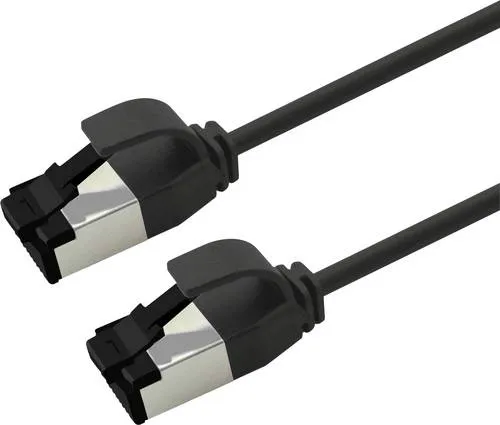 Roline 21.15.3266 RJ45 Patchkabel CAT 8.1 U/FTP 3m Schwarz 1St.
