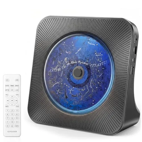 Gueray Bluetooth CD-Player mit Lautsprecher