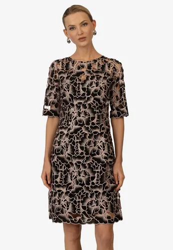 Kraimod Cocktailkleid mit floraler Spitze und A-Linienform in schwarz von Kraimod