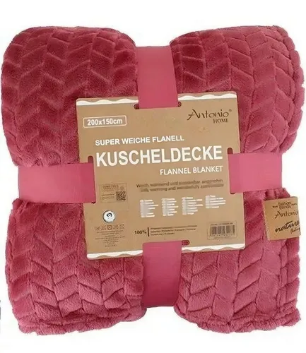 Wohndecke Jacquard Wohndecke » Kuscheldecke 150x200cm, VewoTex, » Kuscheldecke glänzend » Couchdecke » Tagesdecke warm und weich