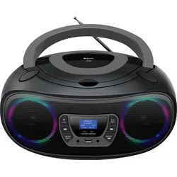 Denver TDB-212GR CD-Radio mit Bluetooth - Radios mit DAB+, FM, AUX und USB, bietet kabelloses Streaming und vielseitige Musikoptionen für jedes Zuhause.
