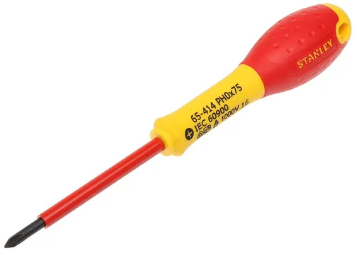 Stanley 0-65-414 Schraubendreher FatMax isoliert PH0 75mm